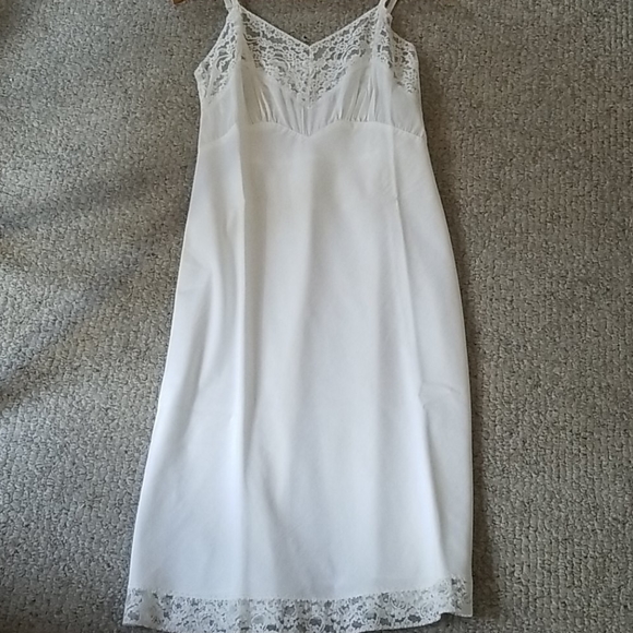 1940s Fischer Heavenly Lingerie Full Slip Negligee - Picture 2 of 6